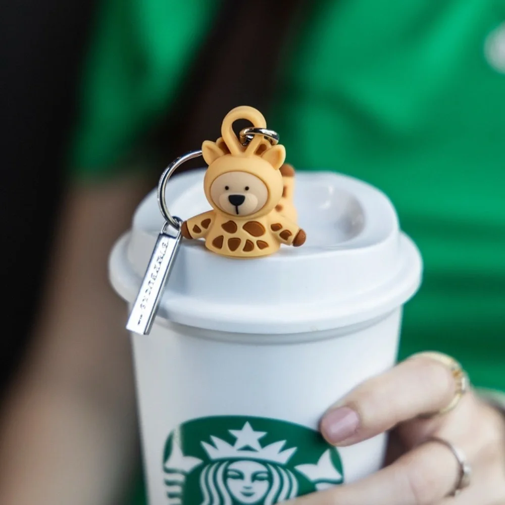 Mexico Starbucks exclusive Giraffe stopper / Keychain - Picture 2 of 2